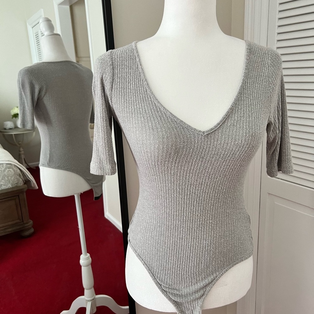 Grey Topshop Body Suit